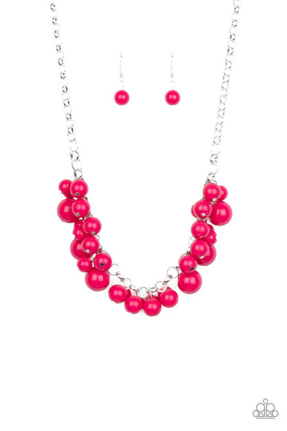Paparazzi Walk This Broadway - Pink Necklace