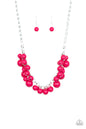 Paparazzi Walk This Broadway - Pink Necklace