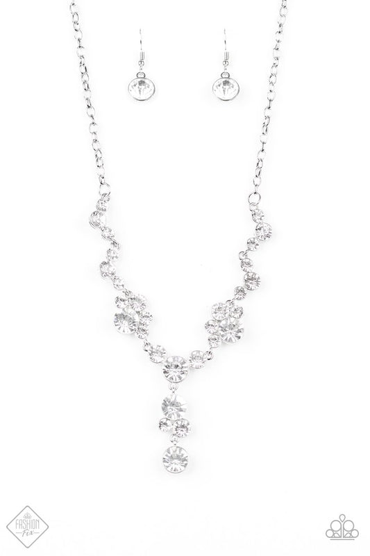 Paparazzi Inner Light - White Necklace