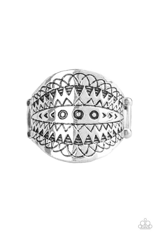 Paparazzi Tiki Tribe - SIlver Ring