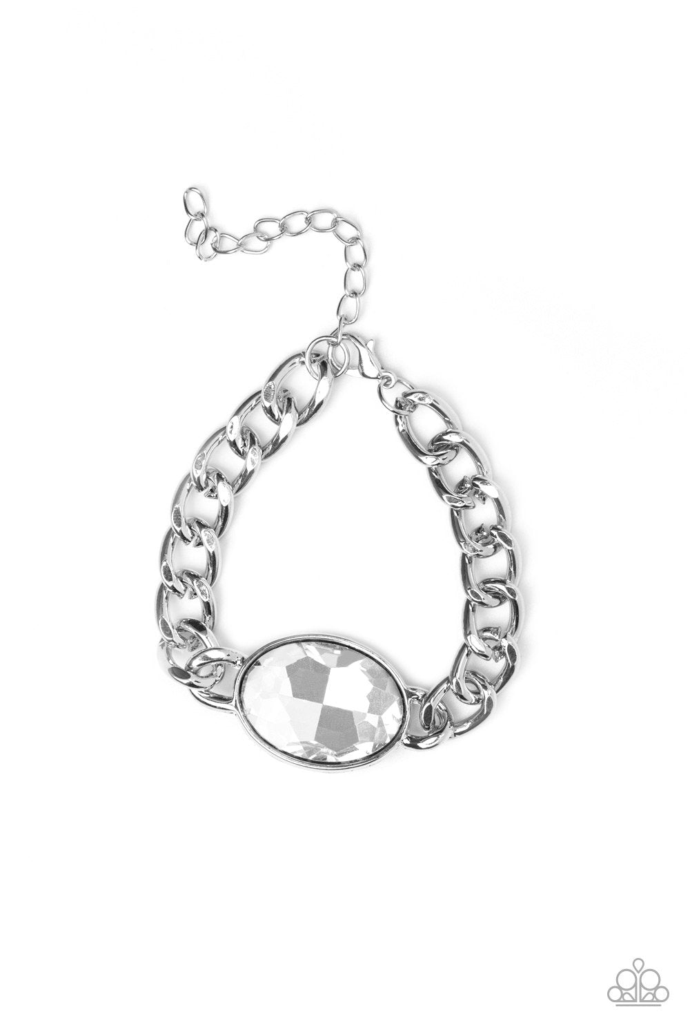 Paparazzi Luxury Lush - Silver Bracelet