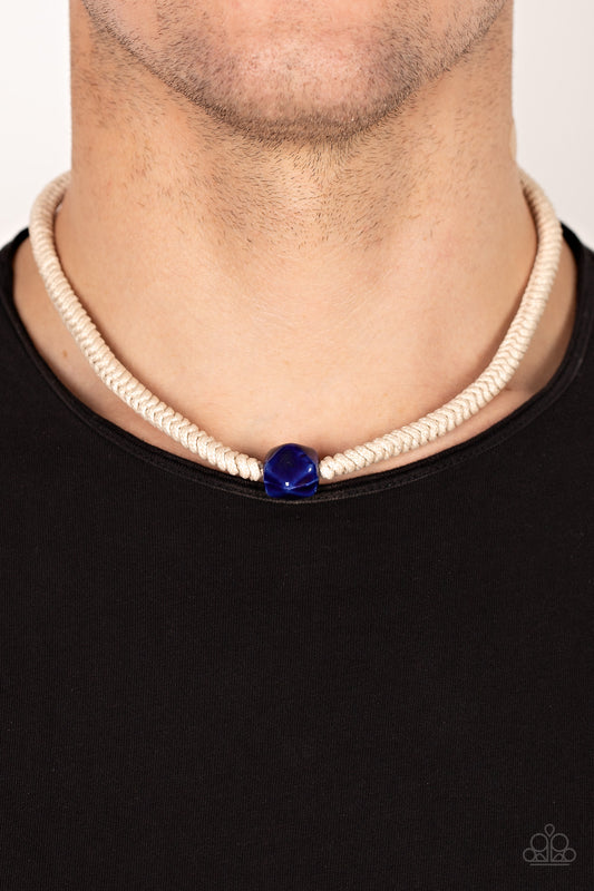 Paparazzi Metamorphic Marvel - Blue Urban Necklace