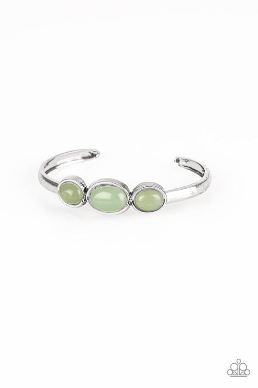 Paparazzi ROAM Rules - Green Bracelet