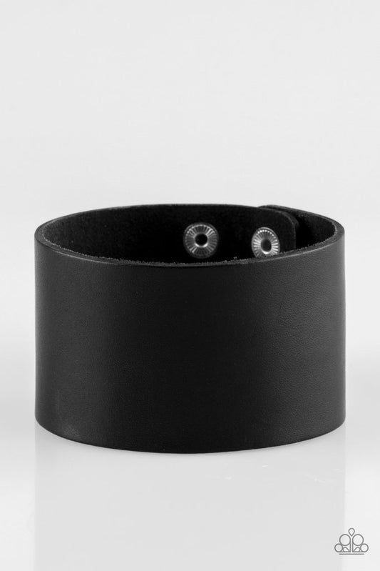 Paparazzi Alley Rally - Black Urban Bracelet
