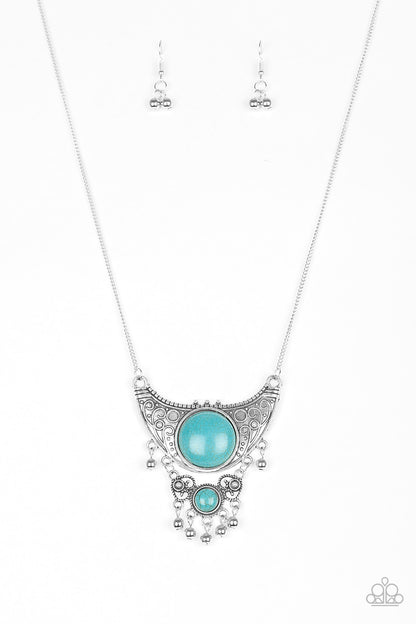 Paparazzi Summit Style - Blue Necklace