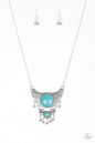 Paparazzi Summit Style - Blue Necklace