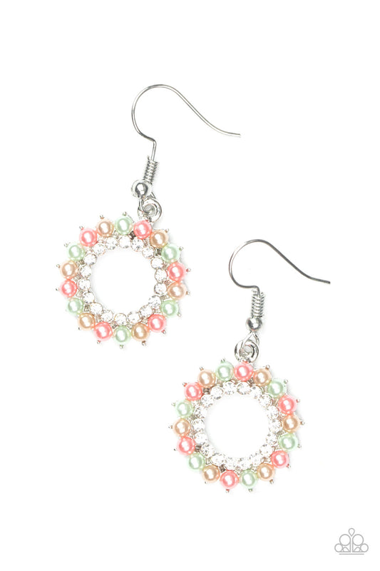 Paparazzi A Proper Lady - Multi Earrings