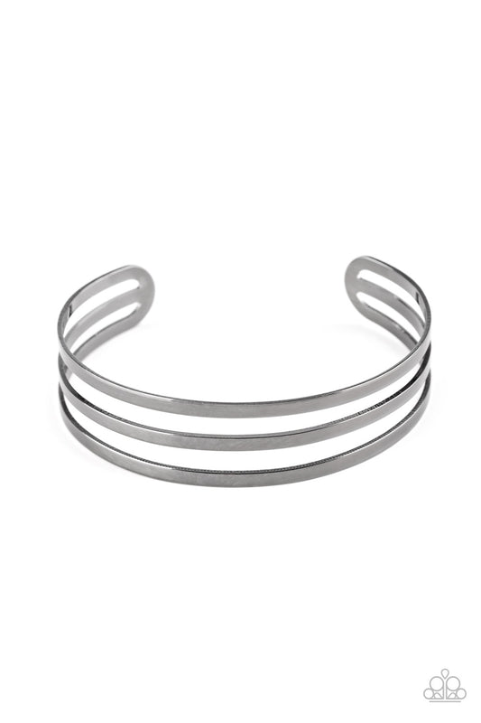 Paparazzi Street Sleek - Black Bracelet