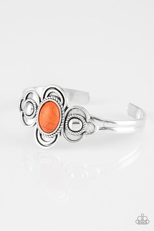 Paparazzi Dream COWGIRL - Orange Bracelet
