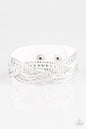 Paparazzi Bring On The Bling - White Bracelet
