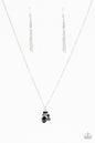 Paparazzi Time To Be Timeless - Black Necklace
