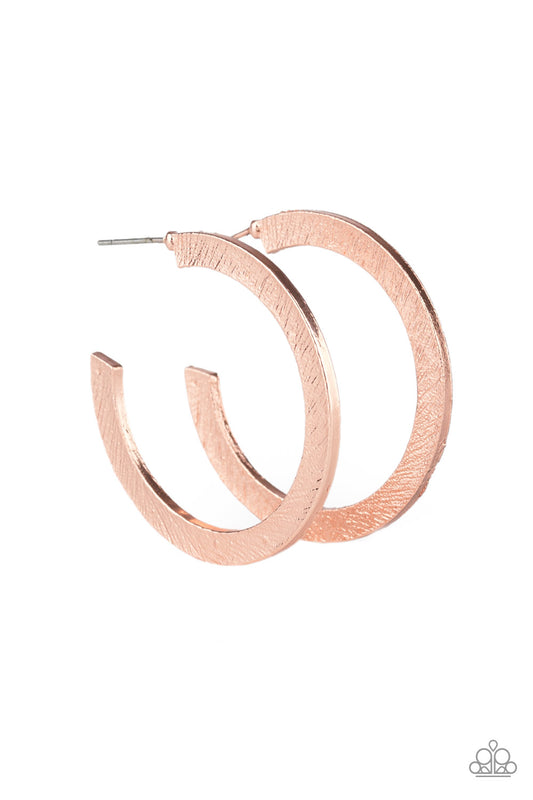 Paparazzi HAUTE Glam - Copper Earrings