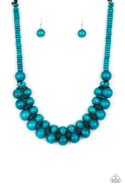 Paparazzi Caribbean Cover Girl - Blue Necklace