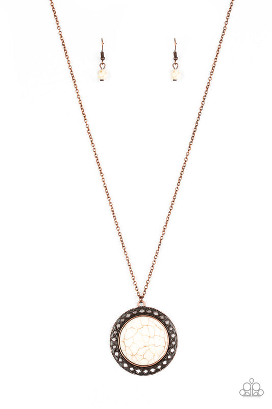 Paparazzi Run Out Of RODEO - Copper Necklace