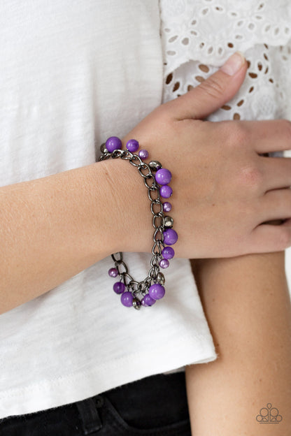 Paparazzi Hold My Drink - Purple Bracelet