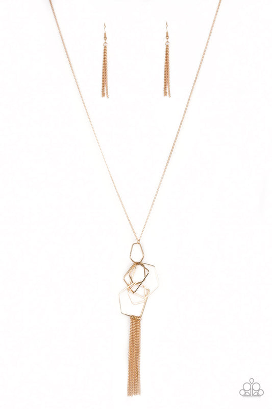 Paparazzi The Penthouse - Gold Necklace