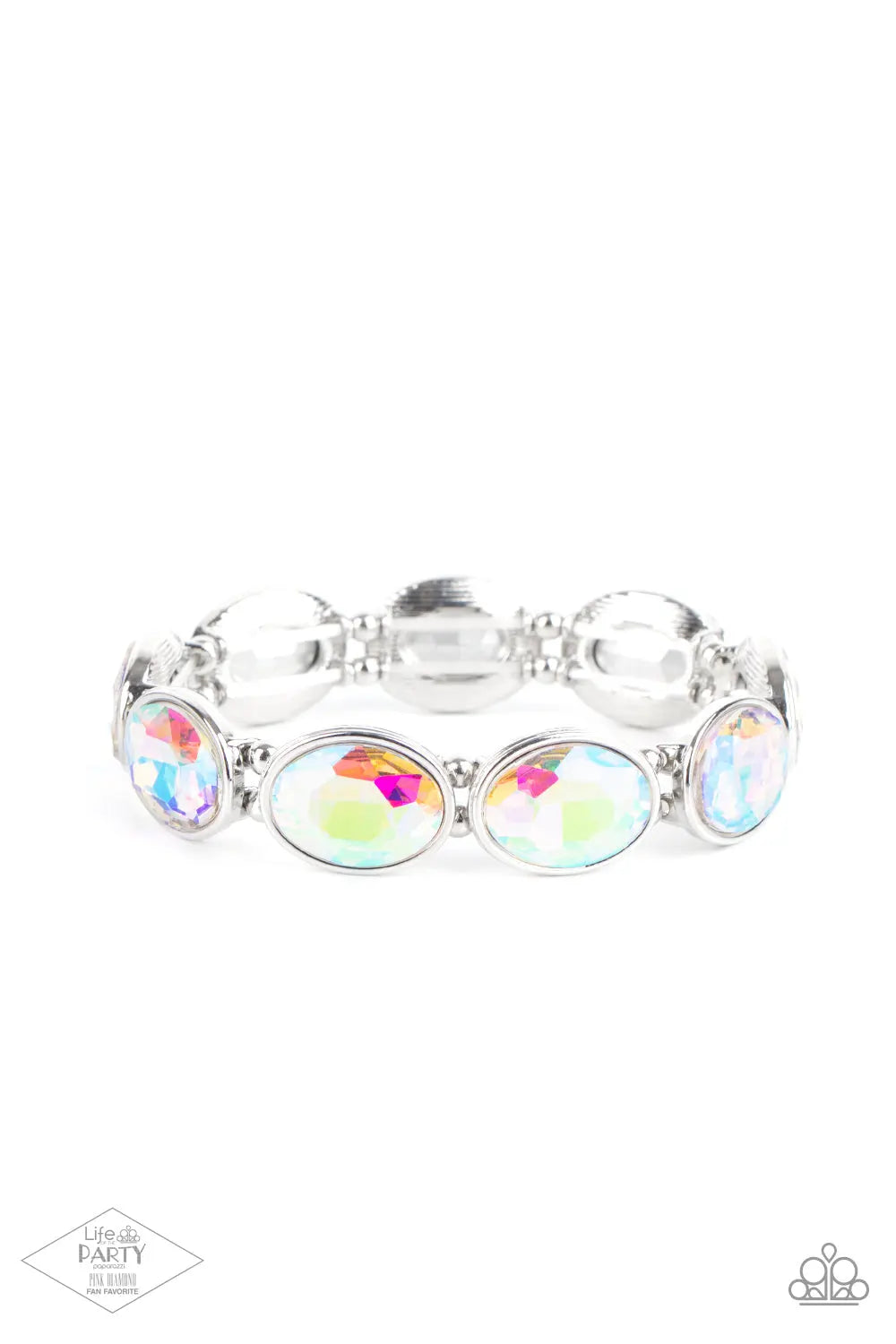 Paparazzi DIVA In Disguise - Multi Iridescent Bracelet