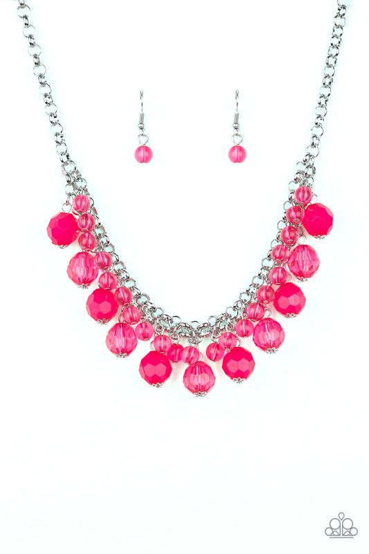 Paparazzi Fiesta Fabulous - Pink Necklace