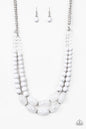 Paparazzi Sundae Shoppe - White Necklace