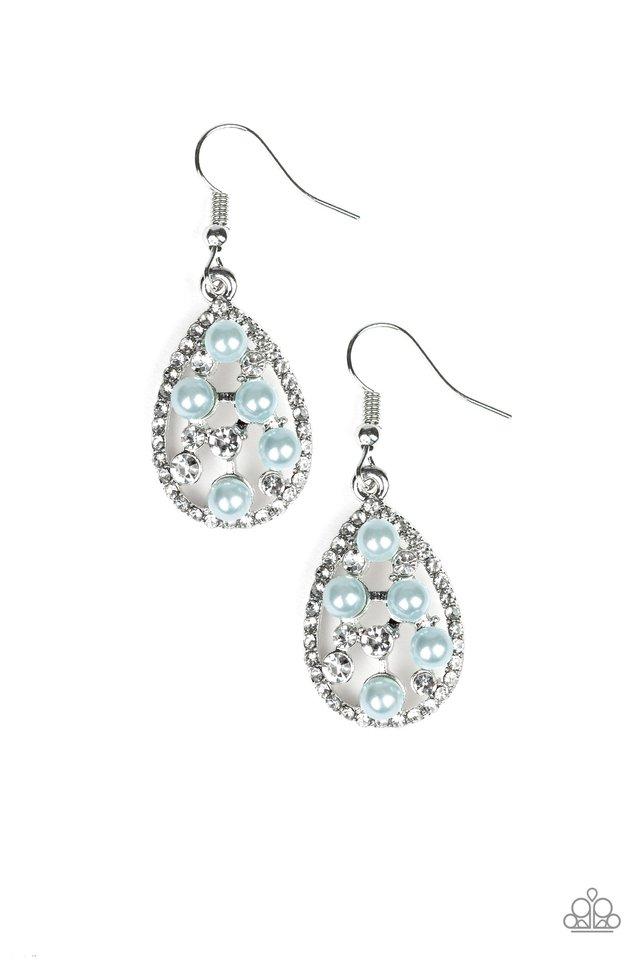 Paparazzi Fabulously Wealthy - Blue Earrings