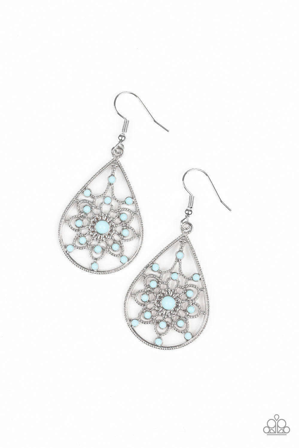 Paparazzi A Flair For Fabulous - Blue Earrings