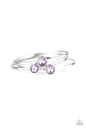 Paparazzi Be All You Can BEDAZZLE - Purple Bracelet