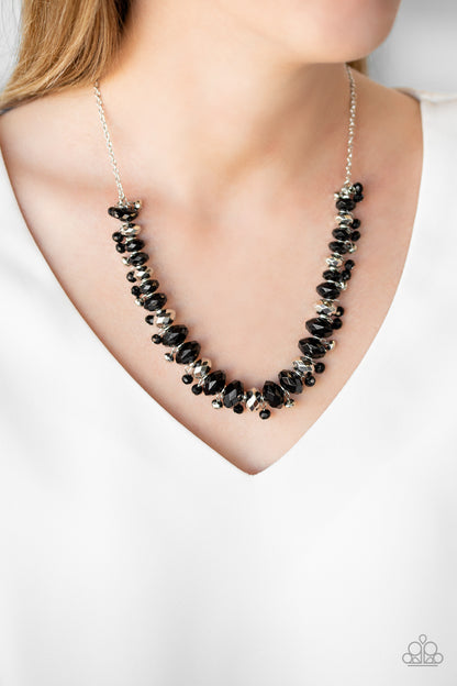 Paparazzi BRAGs To Riches - Black Necklace