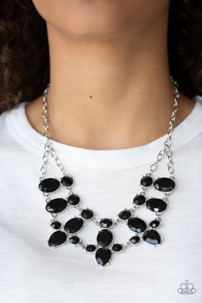 Paparazzi Goddess Glam - Black Necklace