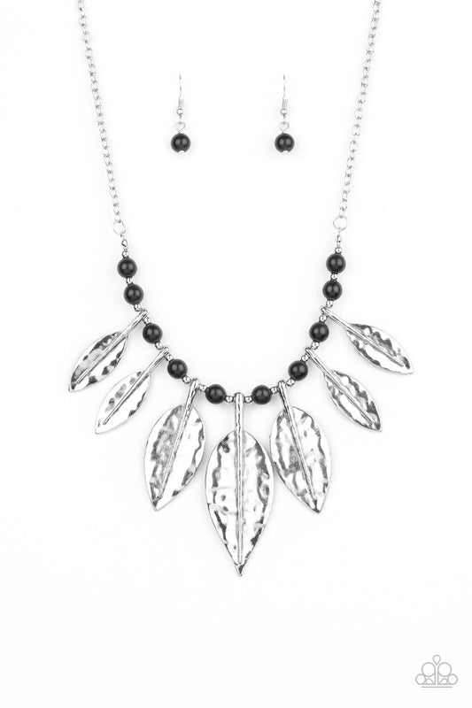 Paparazzi Highland Harvester - Black Necklace
