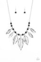 Paparazzi Highland Harvester - Black Necklace