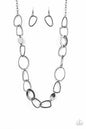 Paparazzi Metro Nouveau - Black Necklace