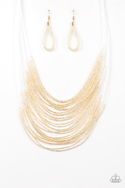 Paparazzi Catwalk Queen - Gold Necklace