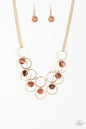 Paparazzi Ask And You SHELL Receive - Gold Necklace