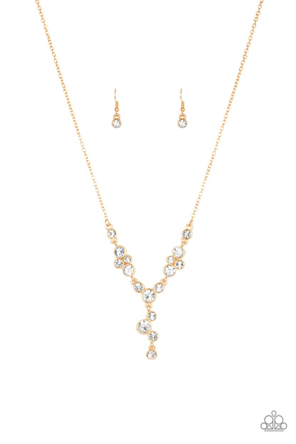 Paparazzi Five-Star Starlet - Gold Necklace