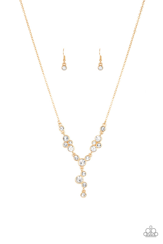 Paparazzi Five-Star Starlet - Gold Necklace