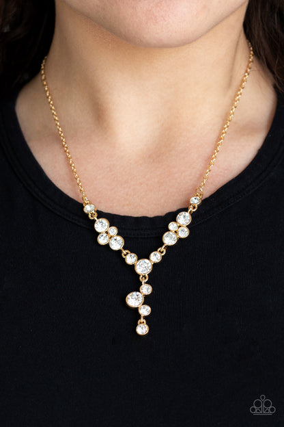 Paparazzi Five-Star Starlet - Gold Necklace