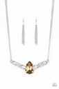 Paparazzi Way To Make An Entrance - Brown Necklace