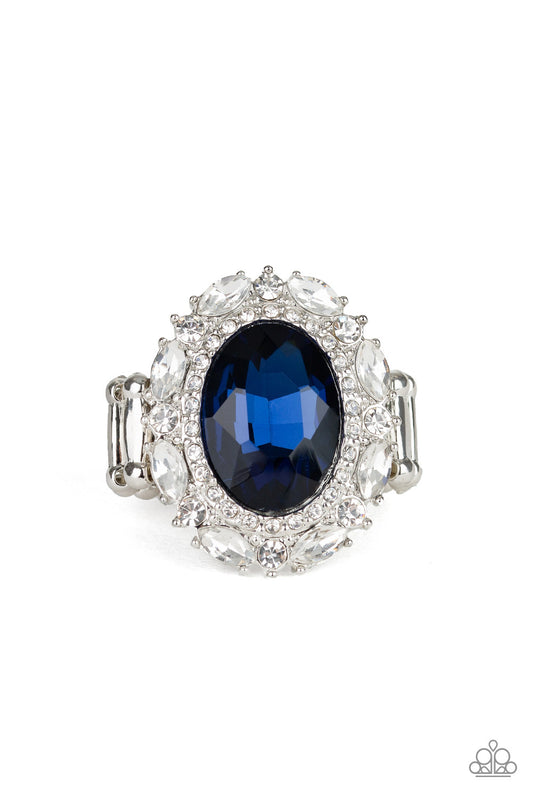 Paparazzi Show Glam - Blue Ring