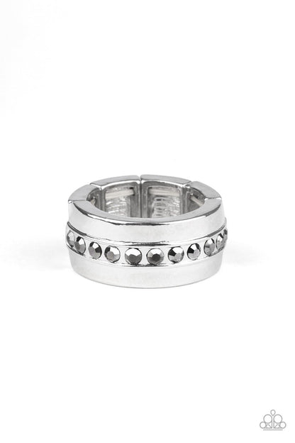 Paparazzi Reigning Champ - Silver Mens Ring