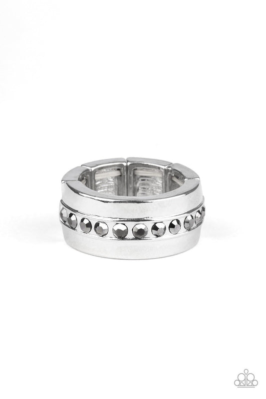 Paparazzi Reigning Champ - Silver Mens Ring