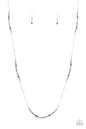 Paparazzi Mainstream Minimalist - Blue Necklace