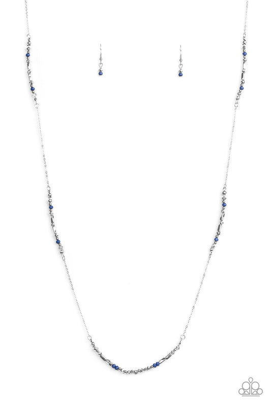 Paparazzi Mainstream Minimalist - Blue Necklace