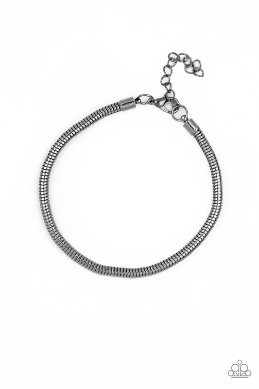 Paparazzi Winning - Black Men's Bracelet