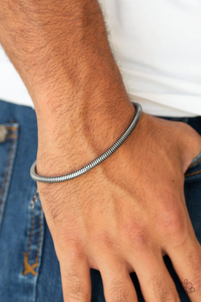 Paparazzi Winning - Black Men's Bracelet
