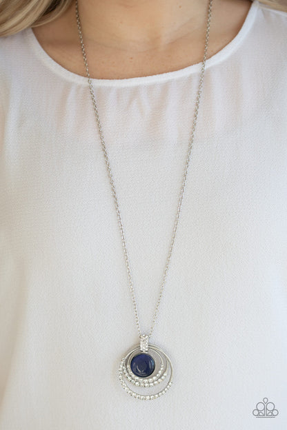 Paparazzi A Diamond A Day - Blue Necklace