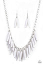 Paparazzi Full Of Flavor - White Necklace