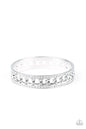 Paparazzi Couture Court - White Bracelet