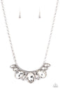 Paparazzi Never SLAY Never - White Necklace - Life Of The Party - May 2021