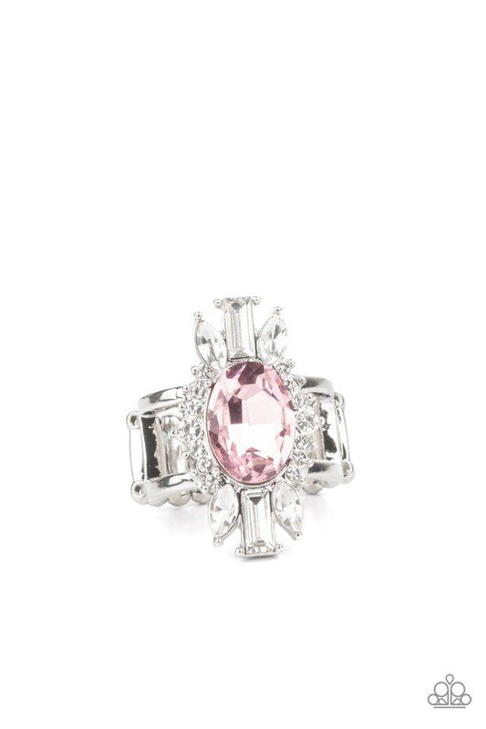 Paparazzi Icy Icon - Pink Ring