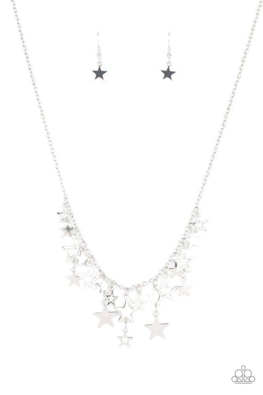 Paparazzi Stellar Stardom - Silver Necklace
